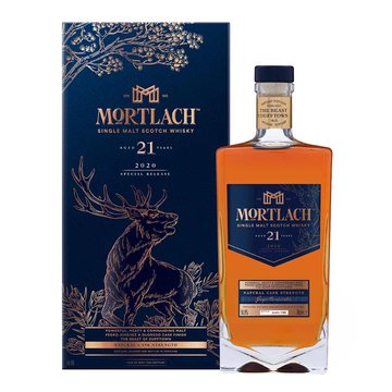 MORTLACH 21 Year Old Single Malt Scotch Whisky 56.9% ABV, Speyside NV 700ml image number 0